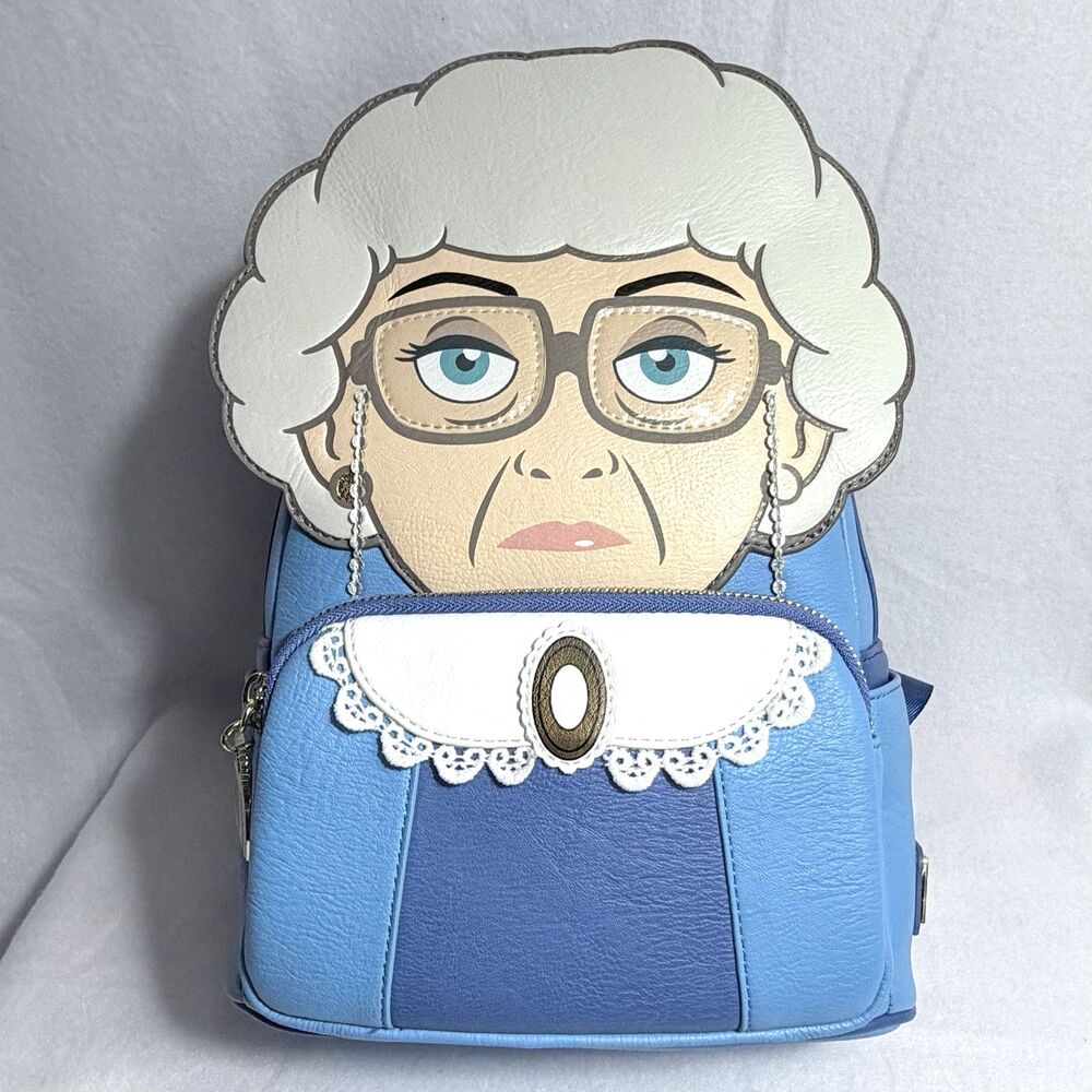 NEW Loungefly The Golden Girls Sophia Petrillo Cosplay Mini Backpack Purse